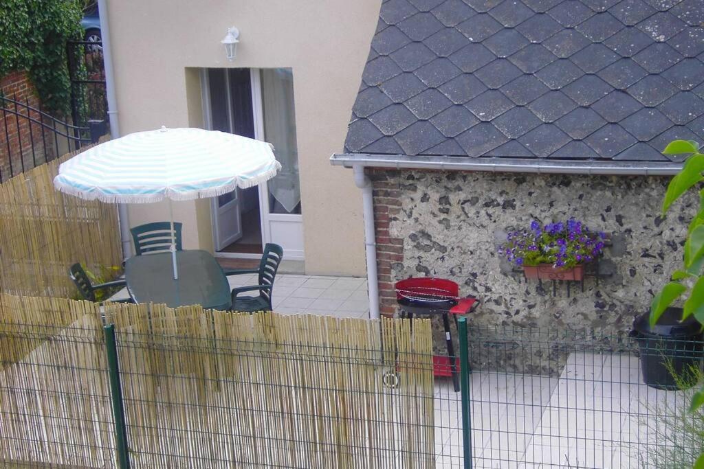 Maison Le four à chaux Criel-sur-Mer Esterno foto